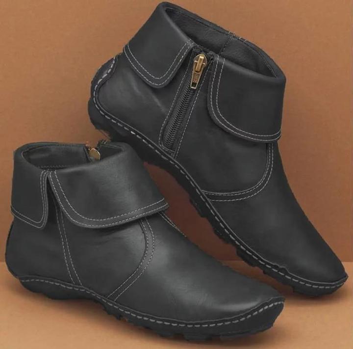 Soft Lane Waterproof Leather Ankle Boot (New Collection)