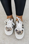 Stella Green Camo Lace Up Sneakers