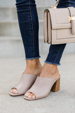Load image into Gallery viewer, Darcy Taupe Block Heel
