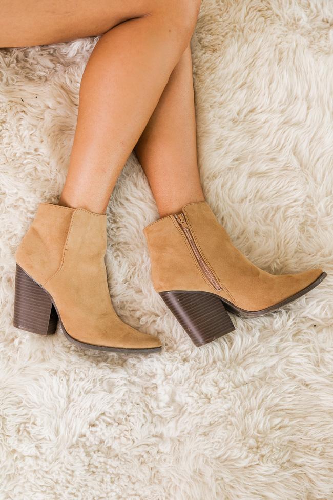 Cecily Brown Suede Booties