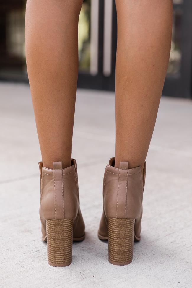Beth Taupe Booties