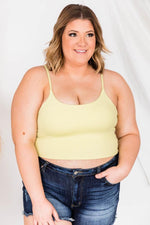 Load image into Gallery viewer, Let&#39;s Seize The Day Yellow Bra Top
