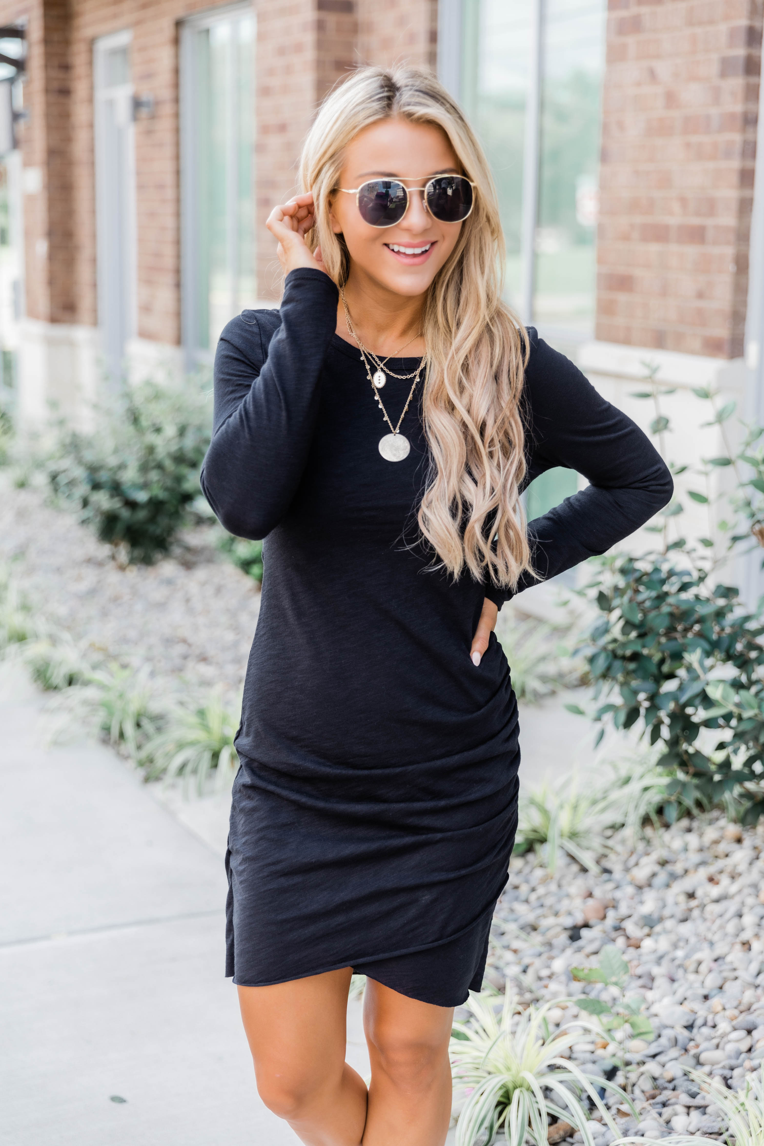 Sure To Fall In Love Black Dress