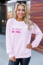 Afbeelding in Gallery-weergave laden, Be Confident, Be Bold, Be You Graphic Sweatshirt
