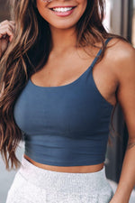 Load image into Gallery viewer, Let&#39;s Seize The Day Navy Bra Top
