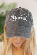 Ladda upp bild till gallerivisning, Mama Star Embroidered Baseball Cap
