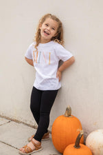 Load image into Gallery viewer, Mini Vintage Multi White Graphic Toddler Tee
