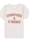 Campfires & S'mores Tan Toddler Graphic Tee