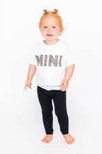 Afbeelding in Gallery-weergave laden, Mini Animal Print Baby Tee White
