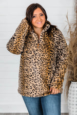 Load image into Gallery viewer, Delight My Heart Animal Print Pullover
