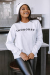 Indoorsy Ash Graphic Sweatshirt