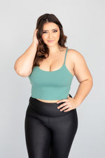 Load image into Gallery viewer, Let&#39;s Seize The Day Green Bra Top
