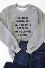 Afbeelding in Gallery-weergave laden, Winter Favorites Heather Grey Graphic Sweatshirt
