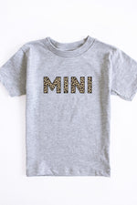 Load image into Gallery viewer, Mini Animal Print Toddler Tee Grey
